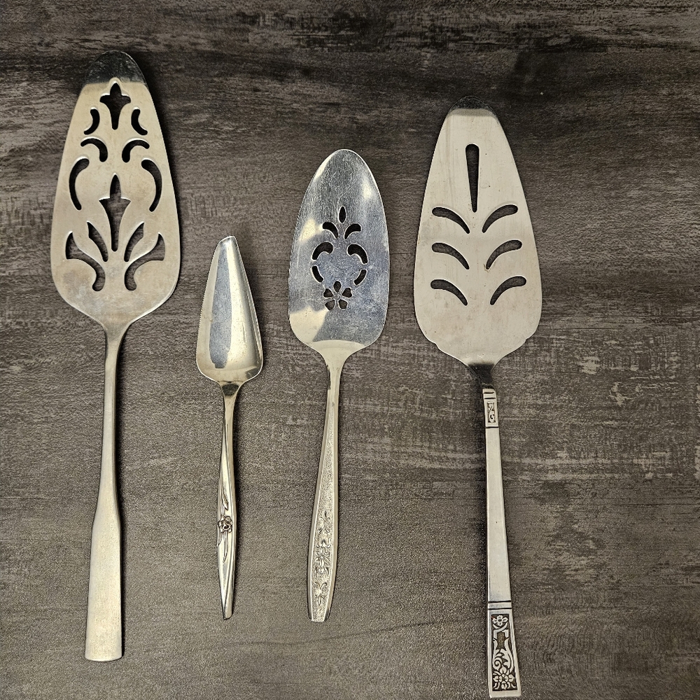 MCM Stainless Steel Cake And Pie Servers